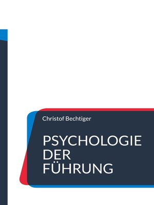cover image of Psychologie der Führung